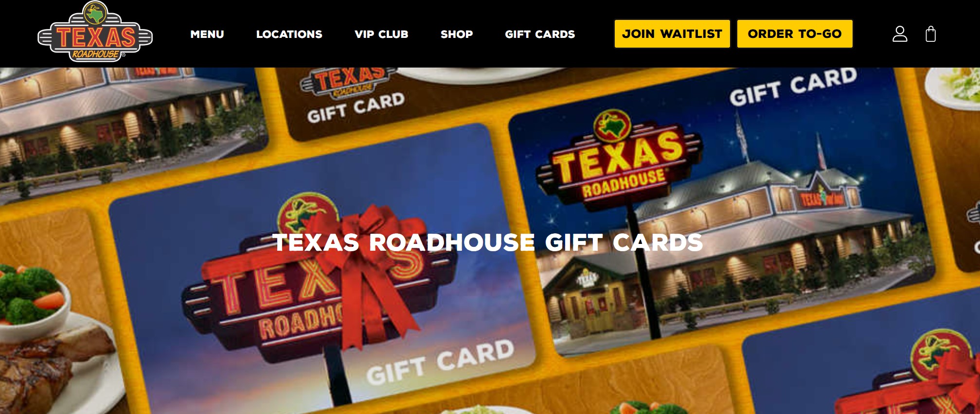 Texas Roadhouse gift cards balance check
